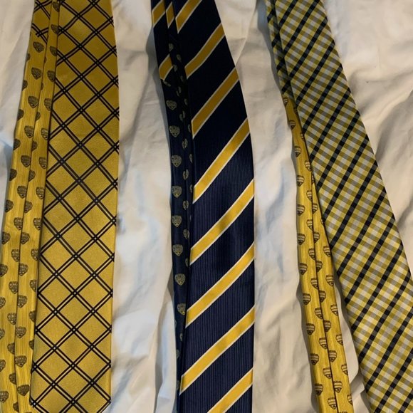 3 Rare Michigan Ties (College Gameday Edition) - Picture 1 of 8